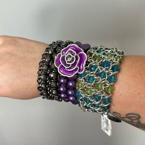 3 Random Fashion Bracelet Jewelry Haul Lot